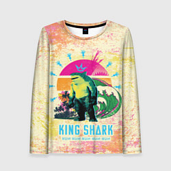 Лонгслив женский King Shark, цвет: 3D-принт