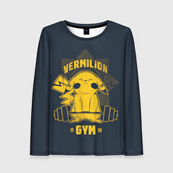 Лонгслив женский Vermilion gym, цвет: 3D-принт