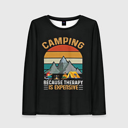 Лонгслив женский Camping, цвет: 3D-принт