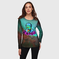 Лонгслив женский ZOMBIE, цвет: 3D-принт — фото 2