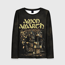 Лонгслив женский Amon Amarth, цвет: 3D-принт
