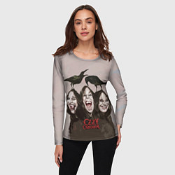 Лонгслив женский Ozzy Osbourne, цвет: 3D-принт — фото 2