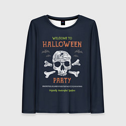 Лонгслив женский Halloween Party, цвет: 3D-принт