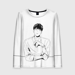 Лонгслив женский Ан Джи Вон с чашкой, цвет: 3D-принт