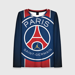 Лонгслив женский Paris Saint-Germain PSG, цвет: 3D-принт