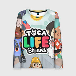 Лонгслив женский Toca Life: Stories, цвет: 3D-принт