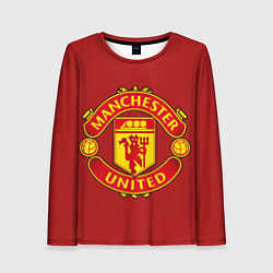 Женский лонгслив Manchester United F C