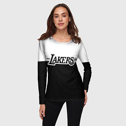 Лонгслив женский Kobe Bryant - Los Angeles Lakers, цвет: 3D-принт — фото 2