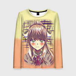 Лонгслив женский Game Doki Doki Literature Club, цвет: 3D-принт