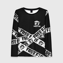 Лонгслив женский GARENA FREE FIRE OFF CYBER LINE STYLE, цвет: 3D-принт