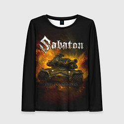 Лонгслив женский SABATON - Steel Commanders, цвет: 3D-принт