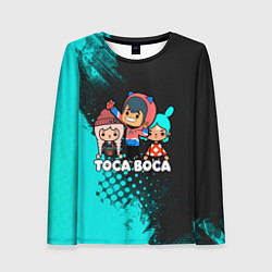 Женский лонгслив Toca Boca Рита и Леон