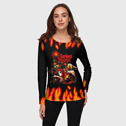 Лонгслив женский Darkest Dungeon Heroes, цвет: 3D-принт — фото 2