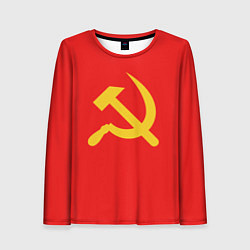 Женский лонгслив Красный Советский союз