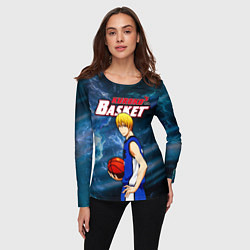 Лонгслив женский Kuroko no Basuke, Kise Ryota Рёта Кисе, цвет: 3D-принт — фото 2