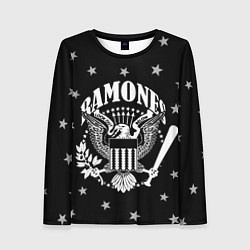 Женский лонгслив Ramones Рамонес