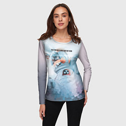 Лонгслив женский The stars are closer than they seem, цвет: 3D-принт — фото 2