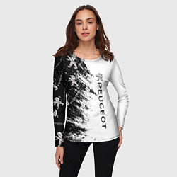 Лонгслив женский Peugeot Распылитель, цвет: 3D-принт — фото 2