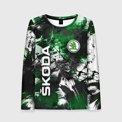 Женский лонгслив Skoda Sport Style Шкода
