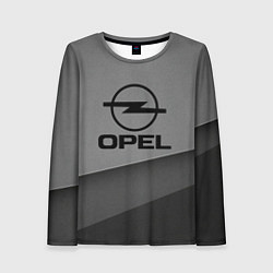 Лонгслив женский Opel astra, цвет: 3D-принт