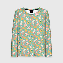 Женский лонгслив ПАСХАЛЬНЫЙ КРОЛИК
