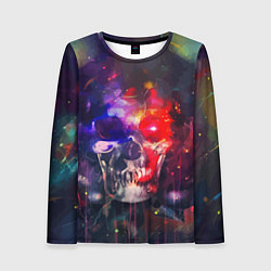 Женский лонгслив Vanguard neon skull Fashion pattern