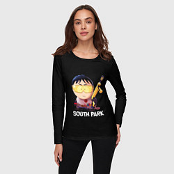 Лонгслив женский Южный парк - South Park, цвет: 3D-принт — фото 2