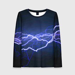 Лонгслив женский Lightning Fashion 2025 Neon, цвет: 3D-принт