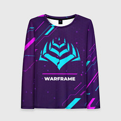 Лонгслив женский Warframe Gaming Neon, цвет: 3D-принт