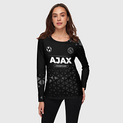 Лонгслив женский Ajax Champions Uniform, цвет: 3D-принт — фото 2