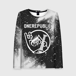 Лонгслив женский OneRepublic - КОТ - Краска, цвет: 3D-принт