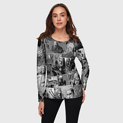 Лонгслив женский Ведьмак комикс, цвет: 3D-принт — фото 2
