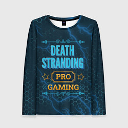 Лонгслив женский Игра Death Stranding: PRO Gaming, цвет: 3D-принт