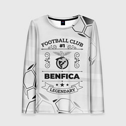 Лонгслив женский Benfica Football Club Number 1 Legendary, цвет: 3D-принт