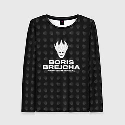Лонгслив женский Boris Brejcha High-Tech Minimal, цвет: 3D-принт