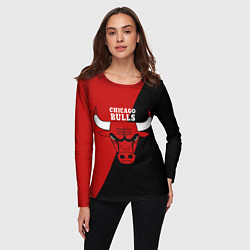 Лонгслив женский Chicago Bulls NBA, цвет: 3D-принт — фото 2