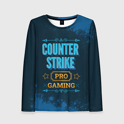 Лонгслив женский Игра Counter Strike: PRO Gaming, цвет: 3D-принт