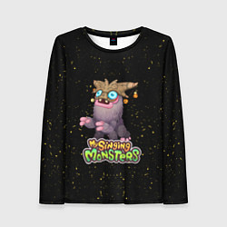Лонгслив женский My singing Monsters - Чародейчик, цвет: 3D-принт