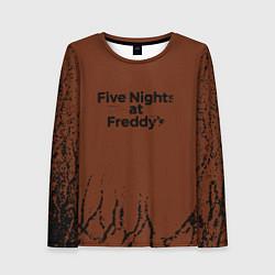 Лонгслив женский Five Nights At Freddys : game, цвет: 3D-принт