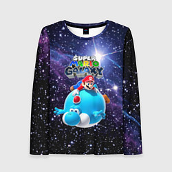 Лонгслив женский Super Mario Galaxy - Nintendo, цвет: 3D-принт