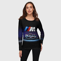 Лонгслив женский BMW M Performance Motorsport, цвет: 3D-принт — фото 2
