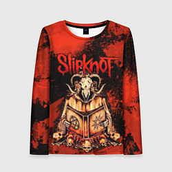 Лонгслив женский Slipknot - баран, цвет: 3D-принт