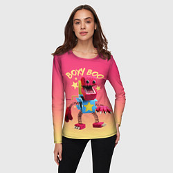Лонгслив женский Project Playtime Бокси Бу, цвет: 3D-принт — фото 2