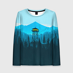 Женский лонгслив Firewatch вечер