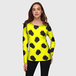 Лонгслив женский Кротовуха, цвет: 3D-принт — фото 2