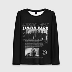 Лонгслив женский Linkin Park Chester Bennington, цвет: 3D-принт