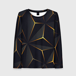 Лонгслив женский Hexagon Line Smart, цвет: 3D-принт