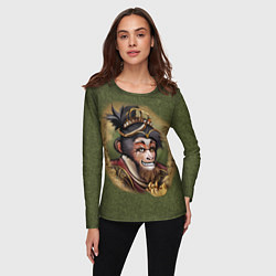 Лонгслив женский Король обезьян Сунь Укун, цвет: 3D-принт — фото 2