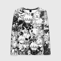 Лонгслив женский Кацуки Бакуго - Моя геройская академия, цвет: 3D-принт