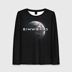Лонгслив женский Rimworld planet, цвет: 3D-принт
